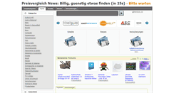 Desktop Screenshot of guenstig-preiswert.com
