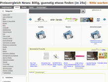 Tablet Screenshot of guenstig-preiswert.com